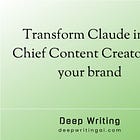 How I Use Claude Projects to Create This Newsletter (And How You Can Too!)