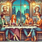 Discussion at Dinner