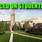 University of Western ON students protest forced injections