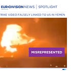 Saudi Arabia strike video falsely linked to US in Yemen