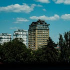 Two walks in an unknown city