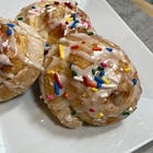 Gluten Free Birthday Cake Rolls