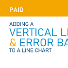 Adding a Vertical Line AND Error Bars to a Line Chart with a Text Axis