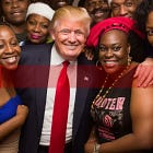 White Trump Supporters Are Making And Sharing Fake AI Photos Of Him With Black People