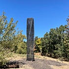 'Sebastopol Spire' installed in meadow near the laguna
