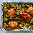 Sheet-Pan Soy Sauce Chicken and Broccoli 