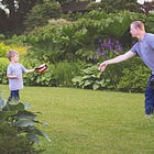 Father Meets Parental Quota with 15-Minute Game of Catch Post-Work
