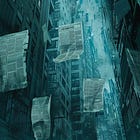 The dystopian narrative of news headlines
