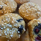 Gluten Free Blueberry Almond Muffins