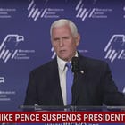 Mike Pence Ends Self-Loathing Quest To Lead The 'Hang Mike Pence' Party