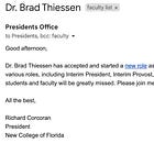 Florida Poly pilfers New College's woke provost; will it drop "Florida" and "Poly" next? 