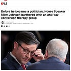 Mike Johnson Is the New House Speaker But Is Still the Same Old Homophobe