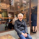 The cardboard grandpa