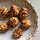 Turkey, Ricotta & Oat Meatballs