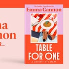 Join me on my UK book tour for Table For One