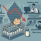 What happens when a nation built on growth runs short of babies?