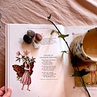 A shell, a petal and a feather — a magic spell to remember your true nature on International Women's Day 2025.