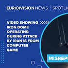 FACT-CHECK: Video purporting to show Iron Dome is old, labelled as from game