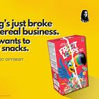 Kellogg's just broke up its cereal business. It now wants to sell you snacks. 
