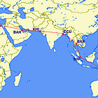 What limits fifth freedom flights to Australia?