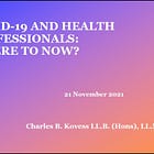 Charles Kovess: Blunt, Insightful, and Entertaining