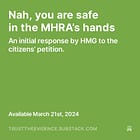 Nah, you are safe in the MHRA’s hands