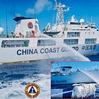 Philippines: Chinese Coast Guard Water Cannons Philippine Chartered Supply Boat