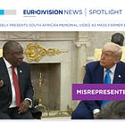 Trump falsely presents South African memorial video as evidence of mass farmer burials