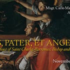 +Viganò: True pastors, false hirelings, and St Charles Borromeo