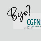 CGFNS即將走入歷史