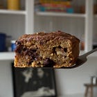 One-Bowl Banana Bread Blondies