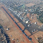 Un aeroporto in centro città