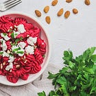 Pâtes au pesto de betterave