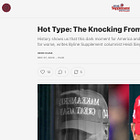 ‘Knocking from Below’: My Latest ‘Hot Type’ Column in Byline