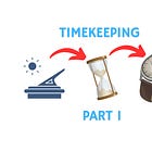 A Brief History of Timekeeping: Part 1