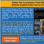 Is it an "ideological stunt," or are we likely to see organizers of the Texas Latino(x) Pride Fest arrested? Or maybe it is just to intimidate other Pride Events. Update 1.