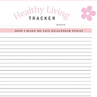 Bonus - Free Healthy Living Tracker