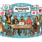Activism is not a Social Club