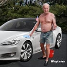 For 'Climate Day,' Shirtless Joe Biden Washes Electric Car In White House Driveway