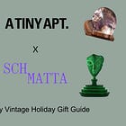 The A Tiny Apt. x Schmatta Design-y Holiday Gift Guide