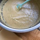Bechamel de calabacín (zucchini)