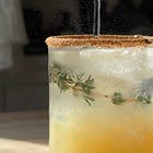 Pear & Thyme Pitcher Mocktail