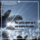 Visibility Isn't Optional