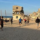 Defying war, Gaza’s footballers play on 