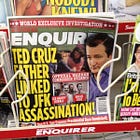 Donald Trump Doesn't Know If Ted Cruz's Dry Drunk Dad Murdered JFK, But MAYBE!