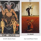 Devil: Tarot Card of Tevet