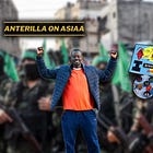 Vasemmistoliiton Afrikan Tähti - lautapelistä valittava muslimi "Paco Diop" juhli terroristijärjestö Hamasin massamurhaa