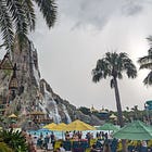 Two Storms on Our Water Park Day