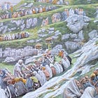What does the multiplication of loaves teach about the Church and the Apostles?