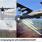 MILITARY ADMITS to SPRAYING AIR with ALUMINUM CHAFF